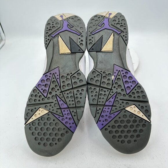 Nike Air Jordan 7 Retro Flint Men Size 11 CU9307-100 Gray White Black Shoes - Picture 8 of 11